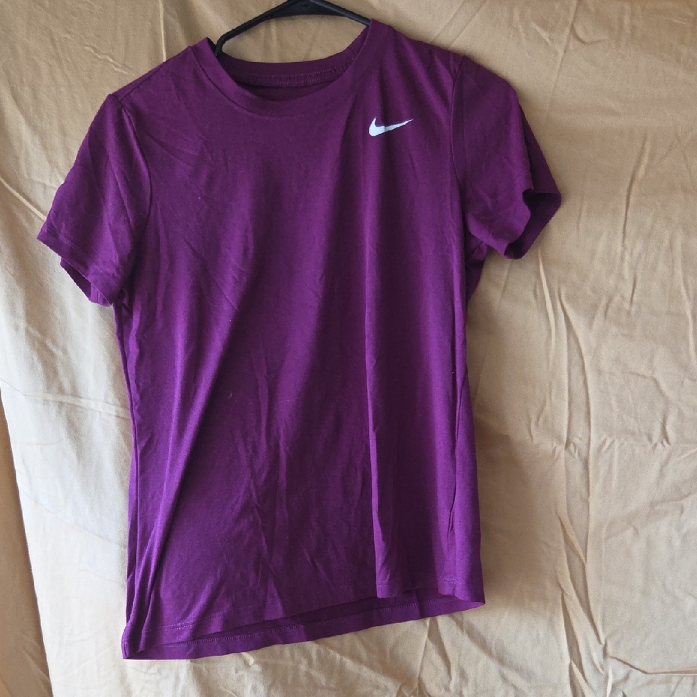 Nike Women's Short Sleeve Tee in Purple
